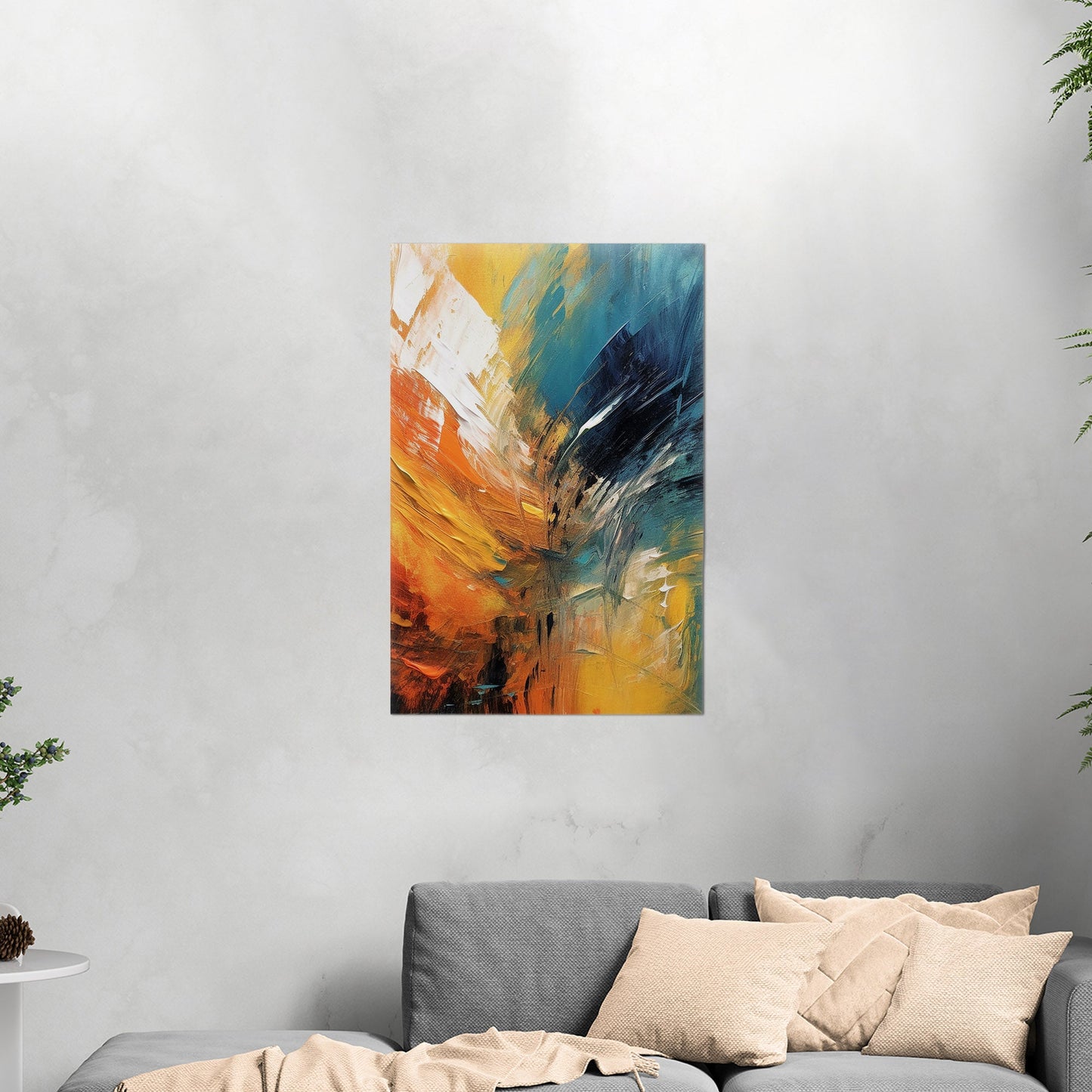 Transform your space with this mesmerizing artwork - Enchanted Brushstrokes