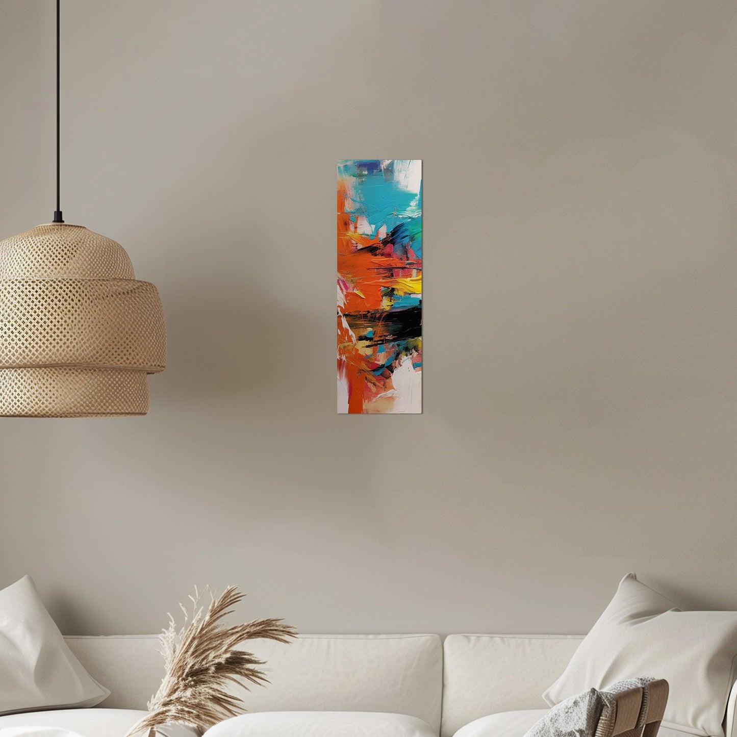 Captivating abstract art with vibrant colors - Spirited Creation
