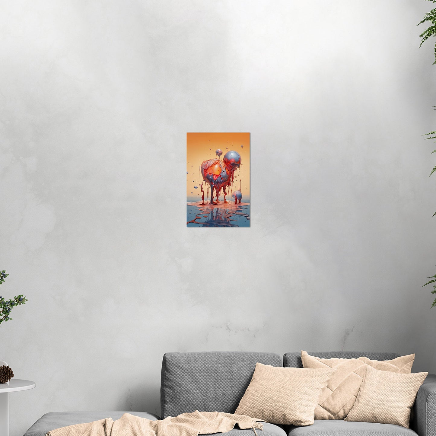 Surreal Abstract Digital Art Render - Ethereal Melting Dreams