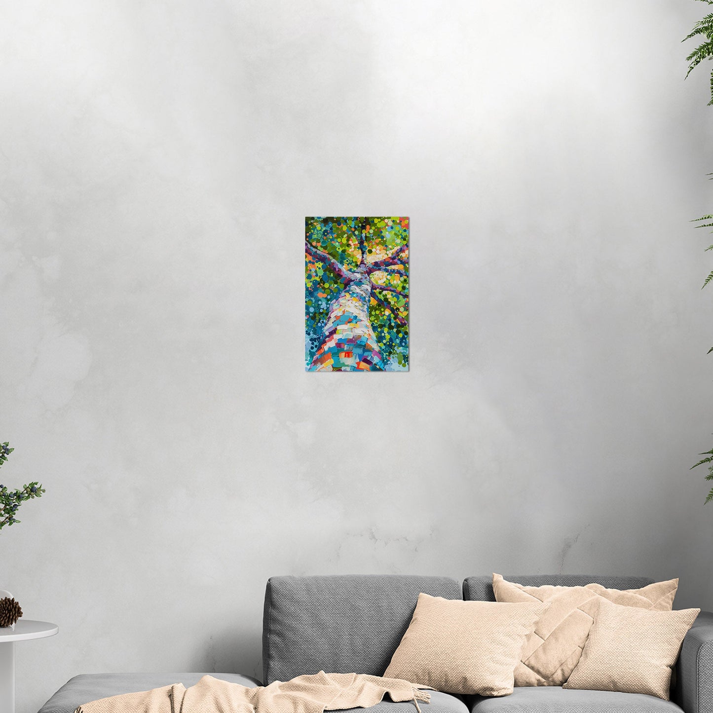 Vibrant tree exuding nature's beauty - Tranquility Enchantment
