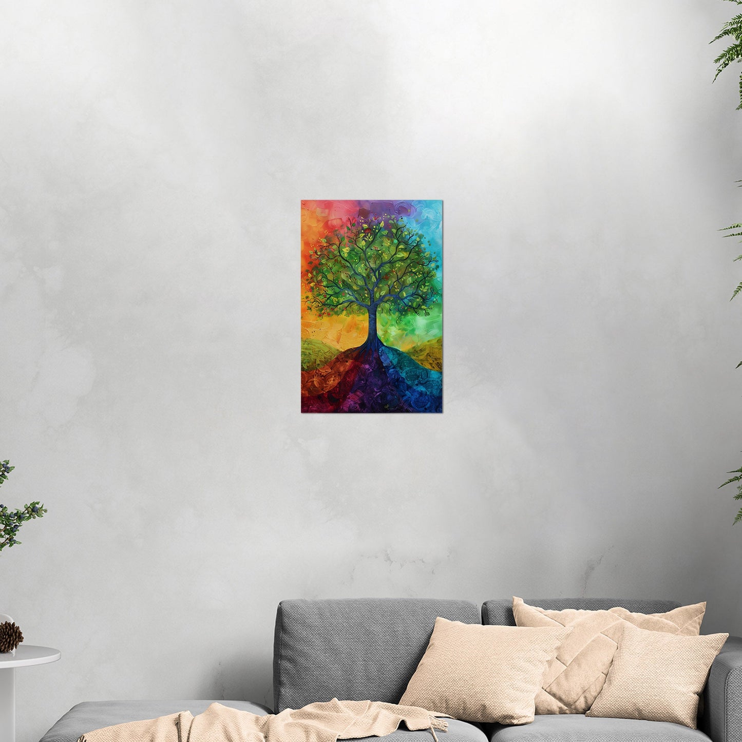 Abstract Tree of Life - Mystical Elegance