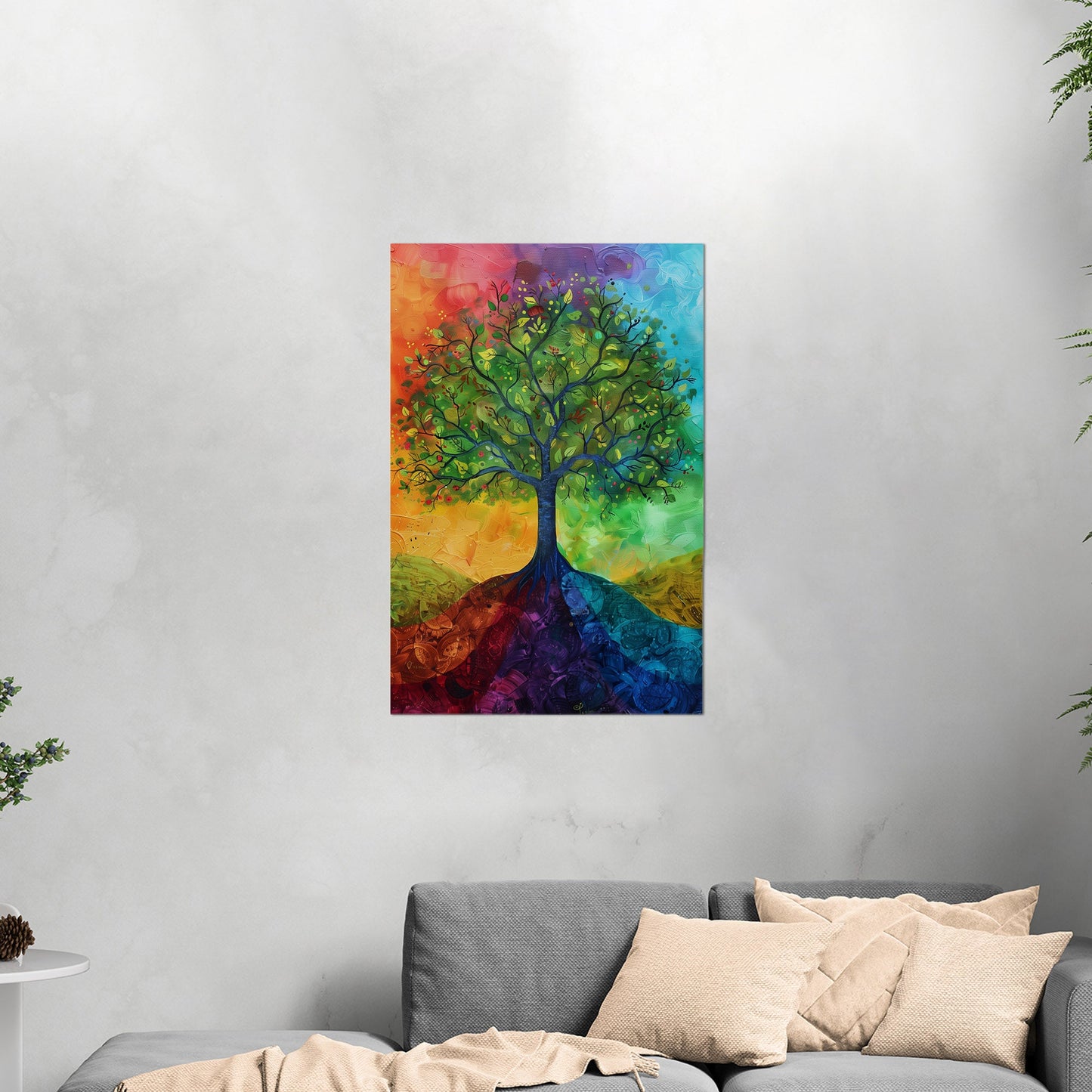 Abstract Tree of Life - Mystical Elegance