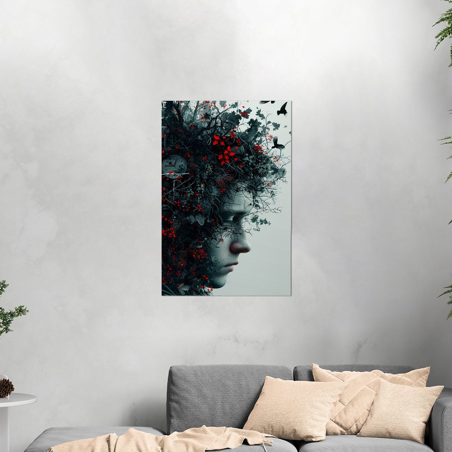 Photorealistic Surreal Portrait - The 600 Steps Way