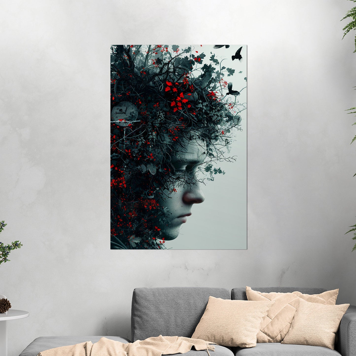 Photorealistic Surreal Portrait - The 600 Steps Way