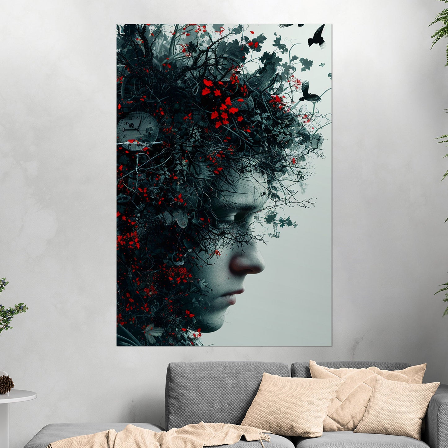 Photorealistic Surreal Portrait - The 600 Steps Way