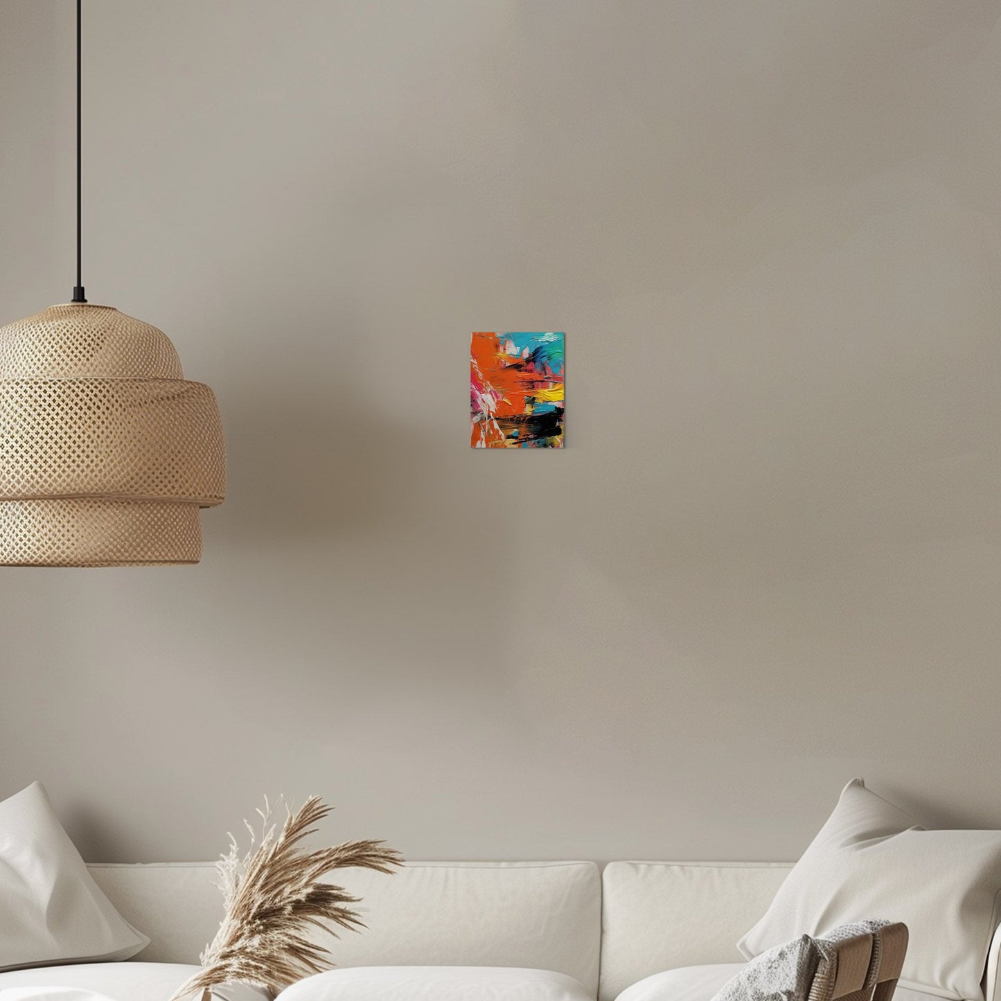 Captivating abstract art with vibrant colors - Spirited Creation