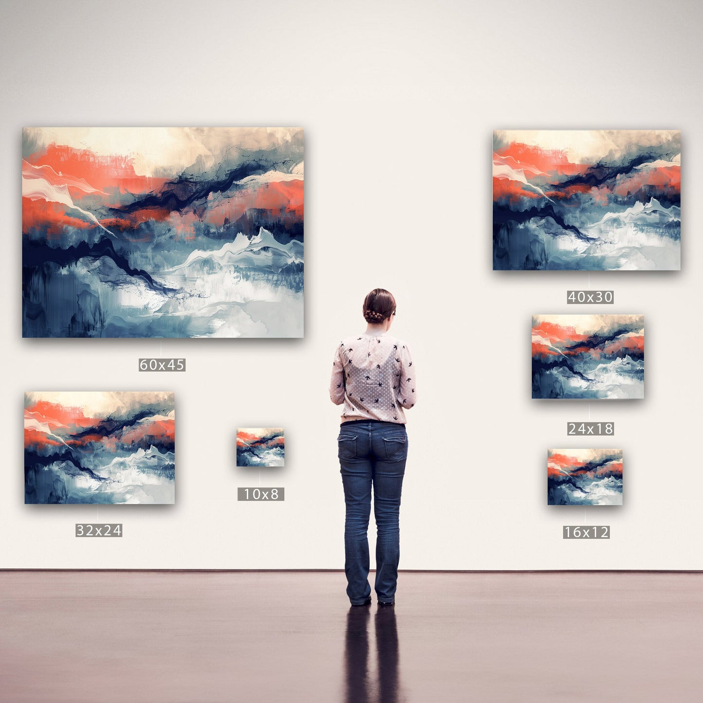 Immerse yourself in vibrant abstract art inspired by Bryan Konietzko. Handcrafted on fine art paper or canvas