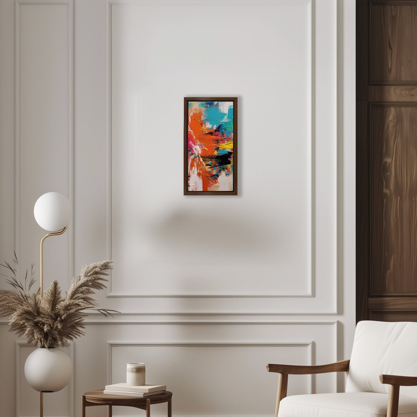 Captivating abstract art with vibrant colors - Spirited Creation