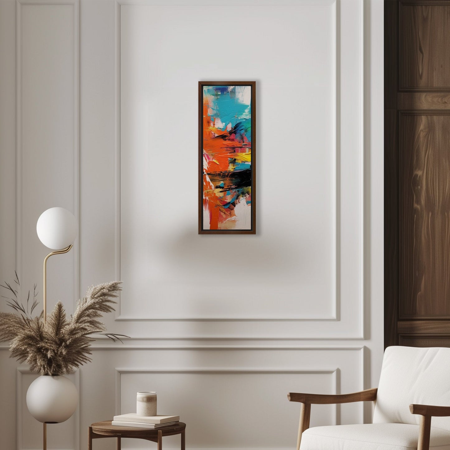 Captivating abstract art with vibrant colors - Spirited Creation