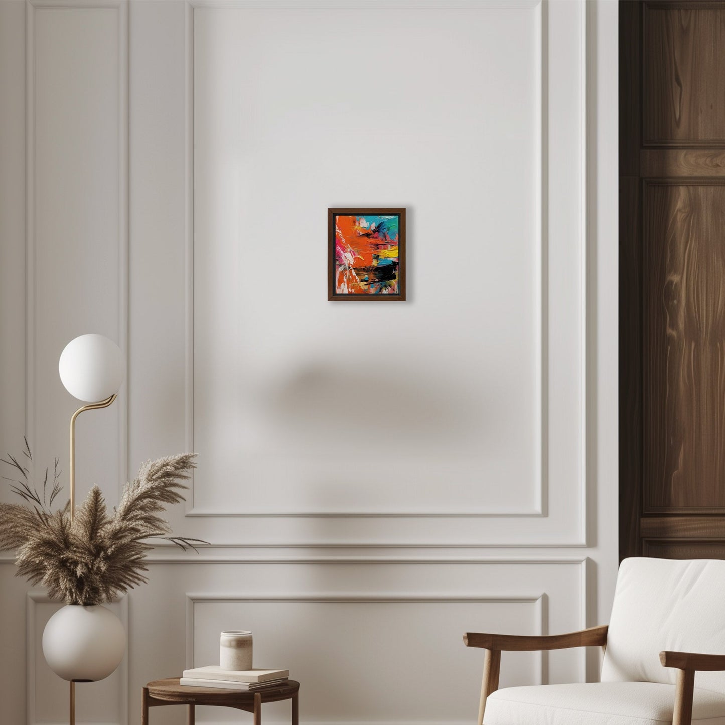 Captivating abstract art with vibrant colors - Spirited Creation
