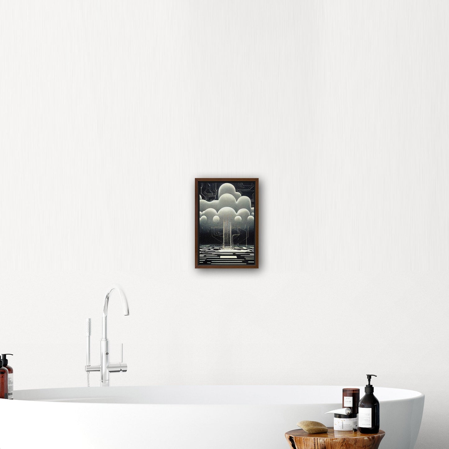 Captivating composition sparking intrigue - Enigmatic Elegance