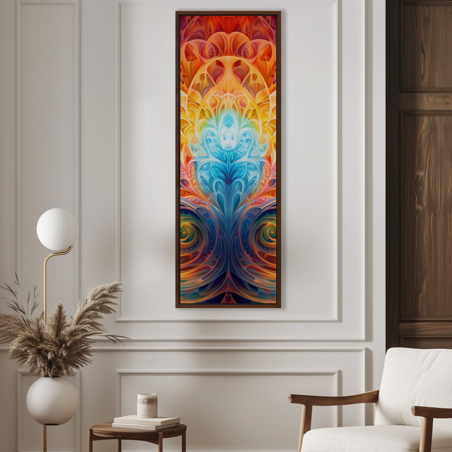 Symmetrical Digital Render Abstract - Recurring Kaleidoscope: Infinite Visual Complexity