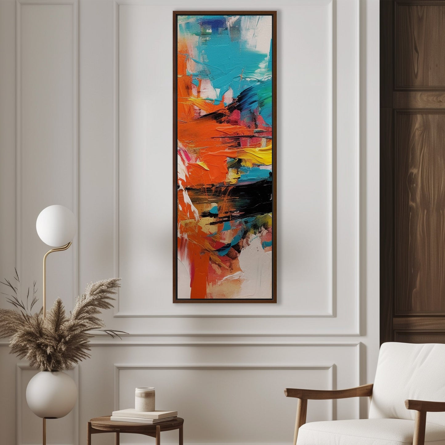 Captivating abstract art with vibrant colors - Spirited Creation