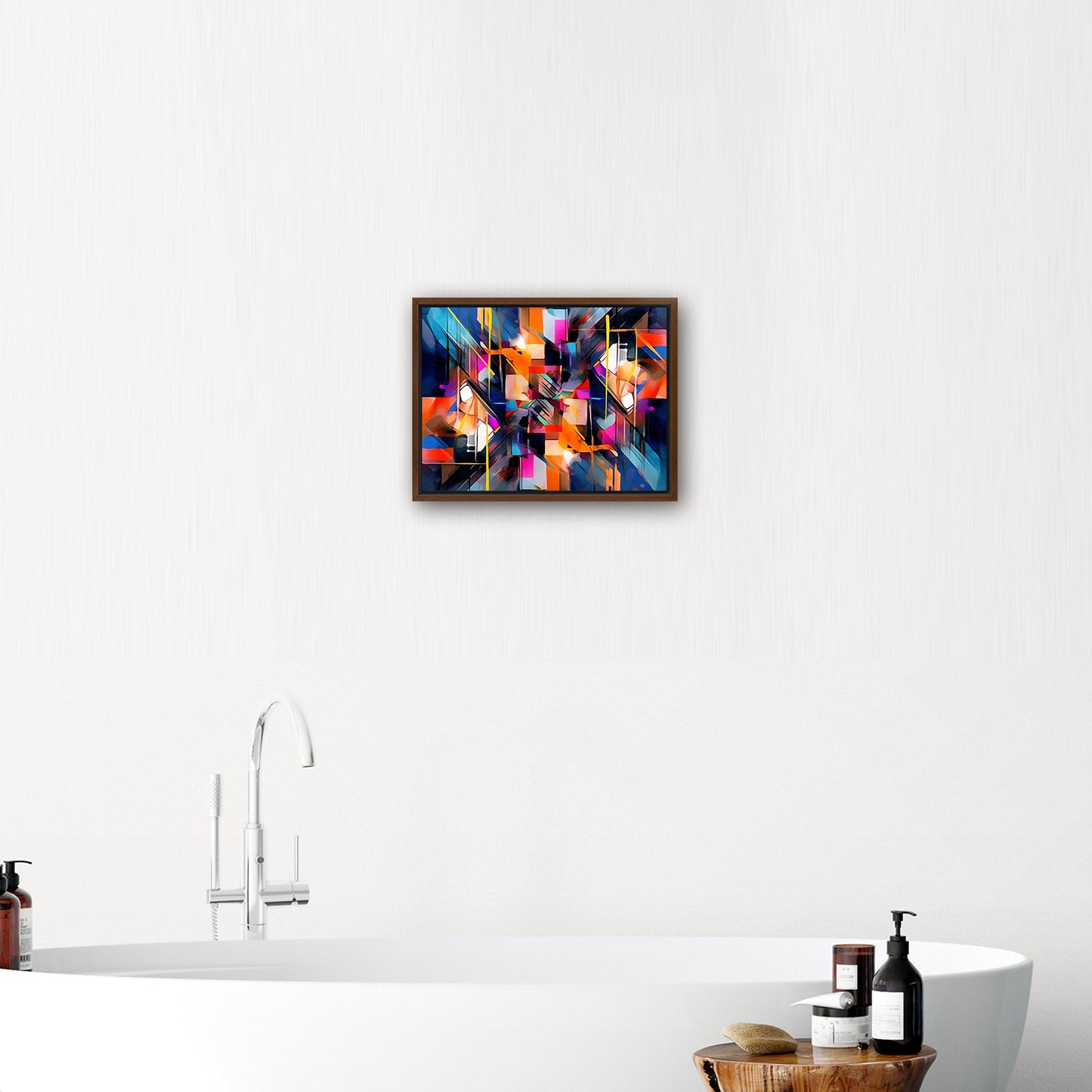 Bold abstract art piece - Vivid Spectrum