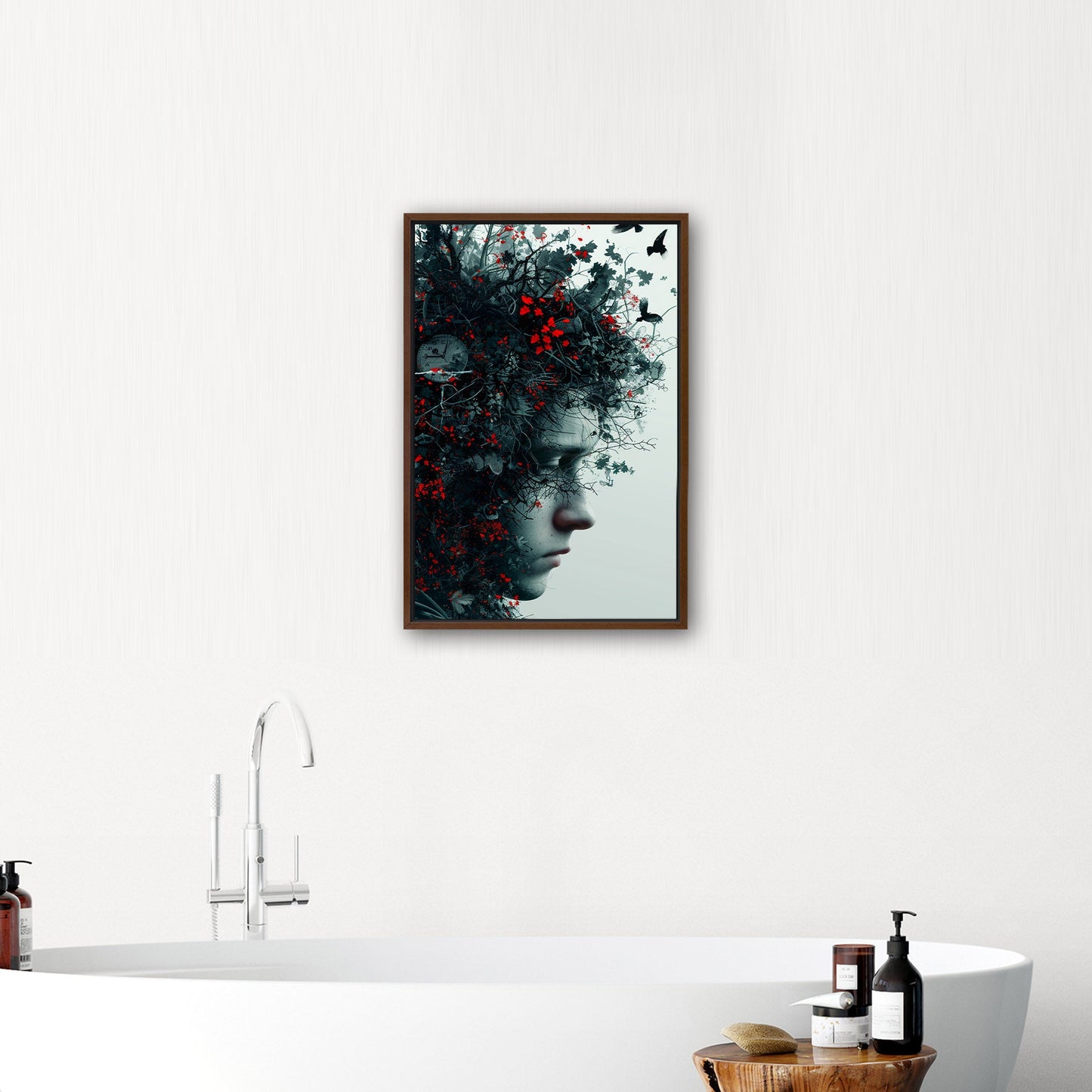 Photorealistic Surreal Portrait - The 600 Steps Way