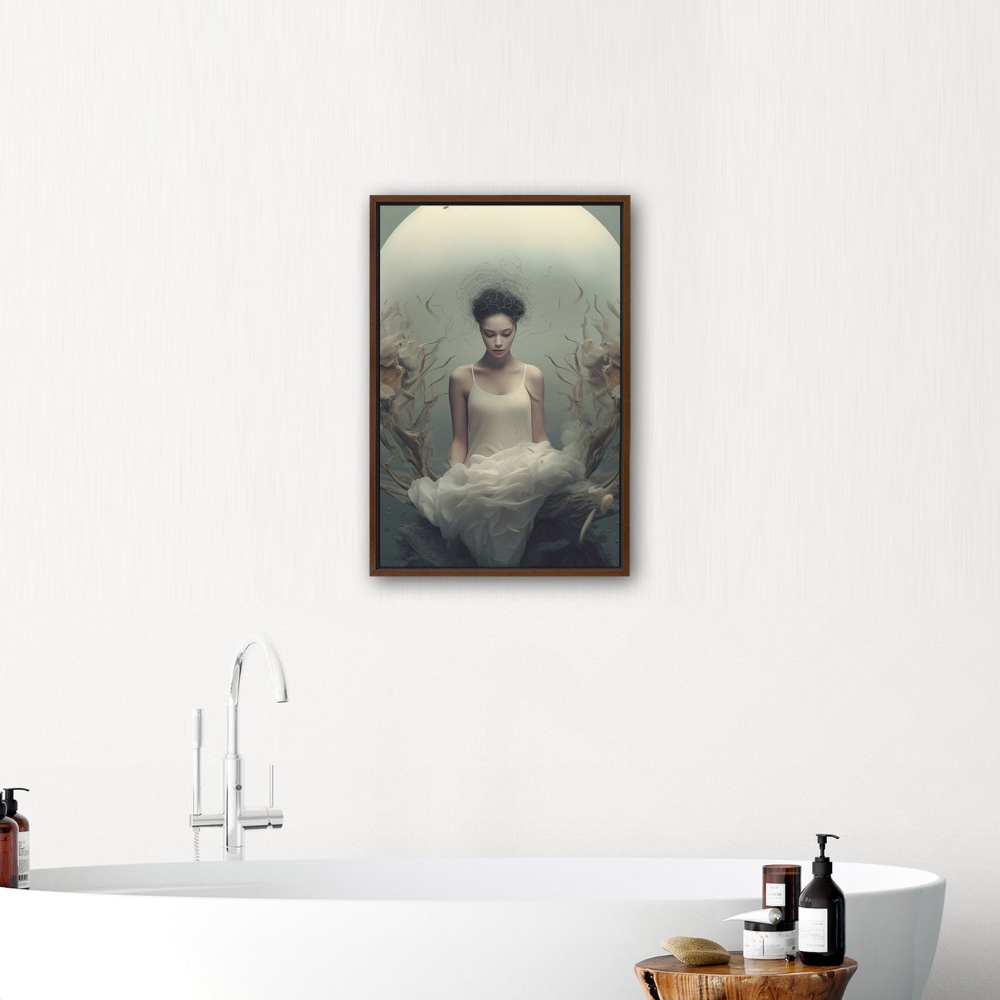 Ethereal, mixed-media art - Mystical Fusion