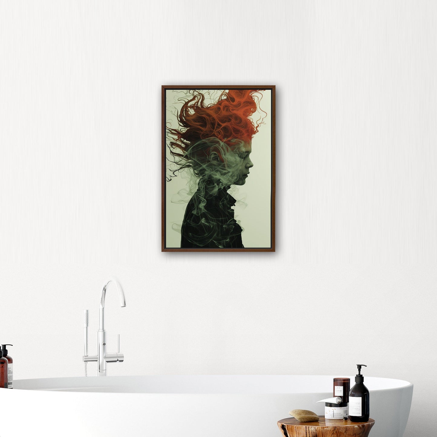 Bold and dynamic abstract wall art - A captivating chaos in art deco