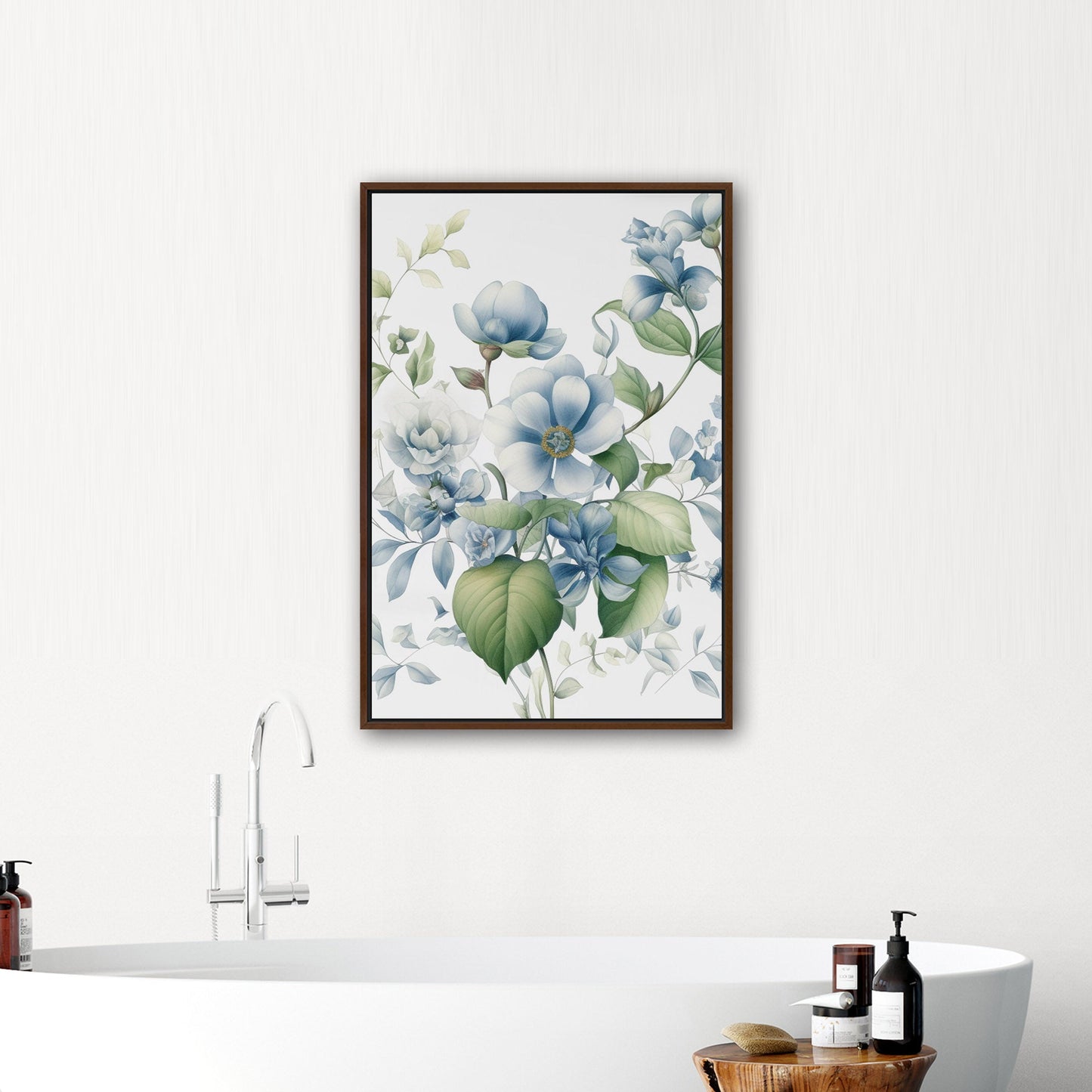 Vintage botanical watercolor - Sleepy Pastel Delight