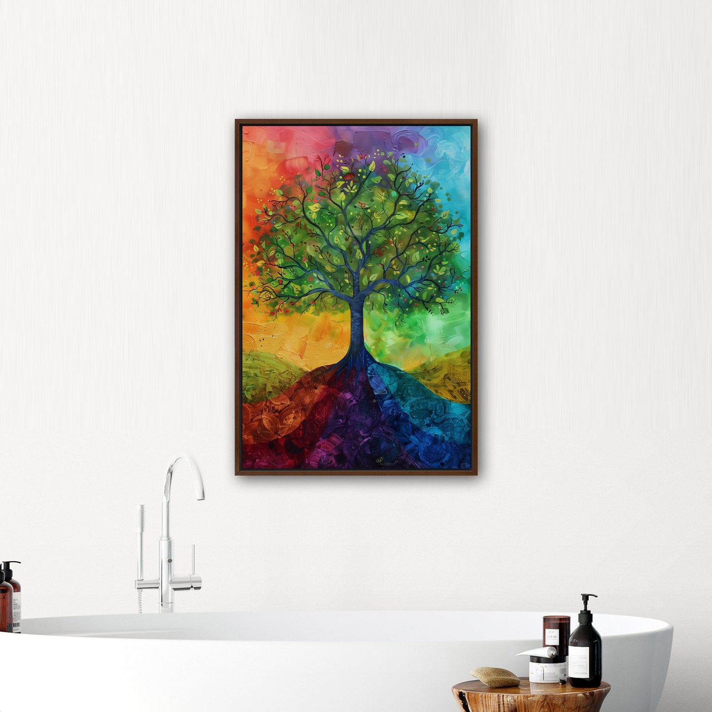 Abstract Tree of Life - Mystical Elegance