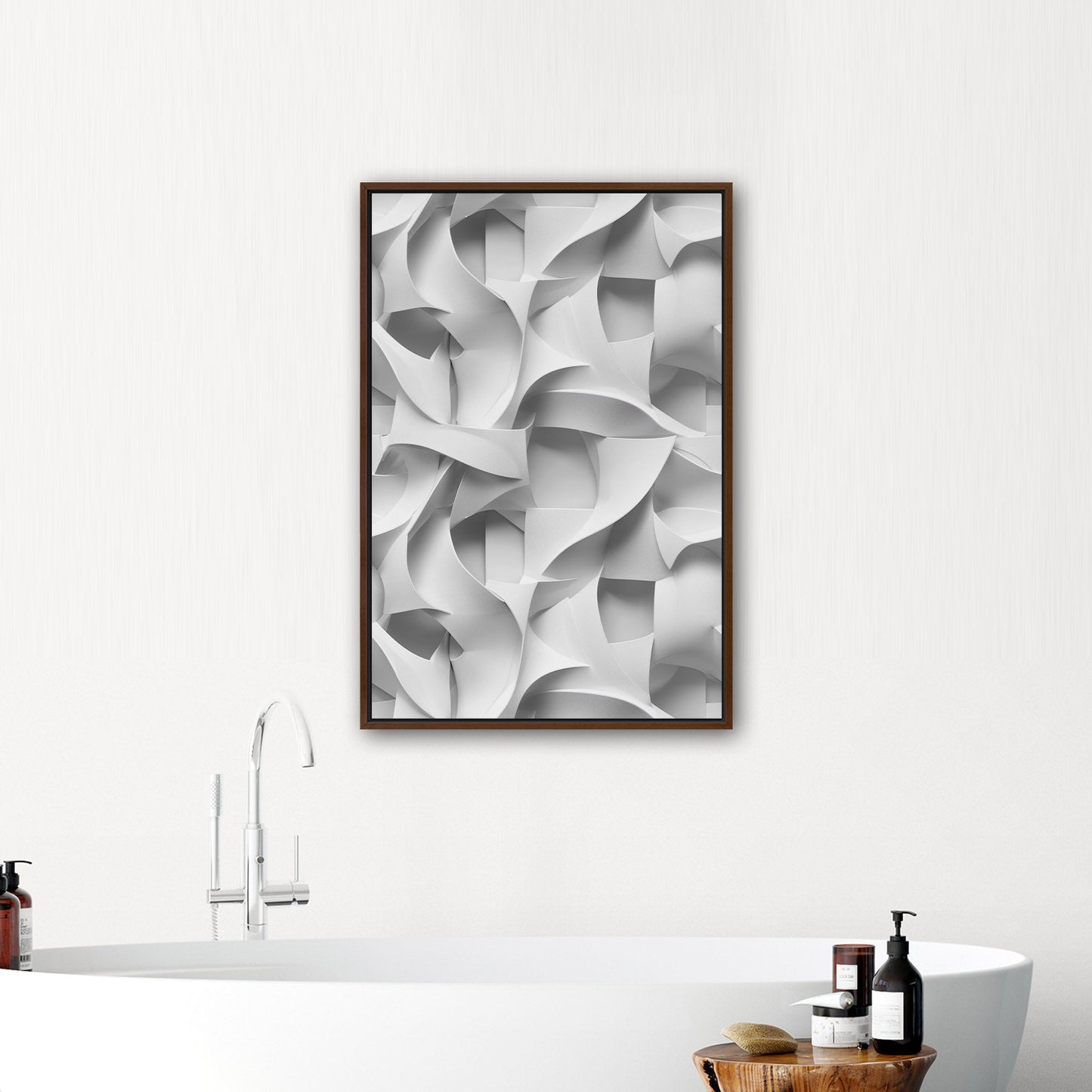 Seamless pattern of geometric shapes - Elegant Symmetry