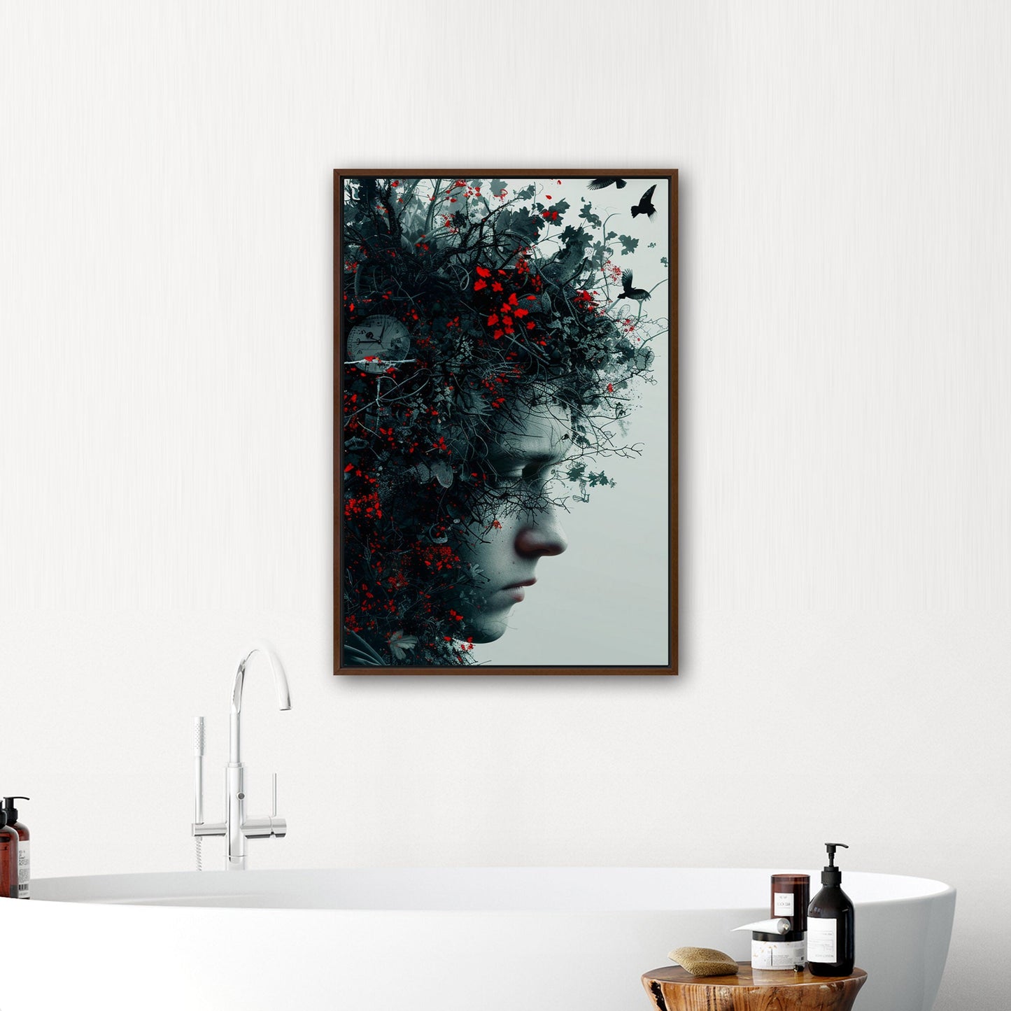Photorealistic Surreal Portrait - The 600 Steps Way