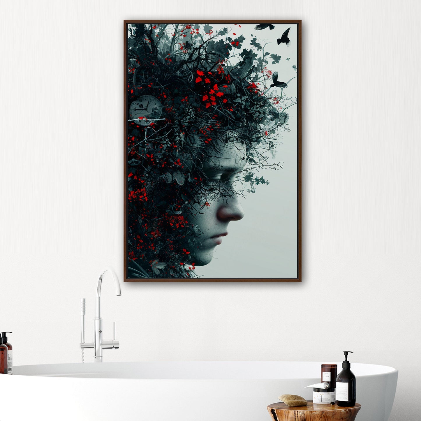 Photorealistic Surreal Portrait - The 600 Steps Way