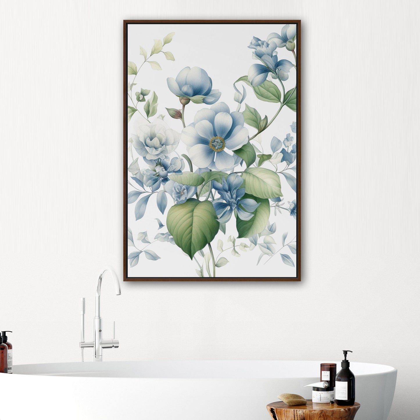 Vintage botanical watercolor - Sleepy Pastel Delight