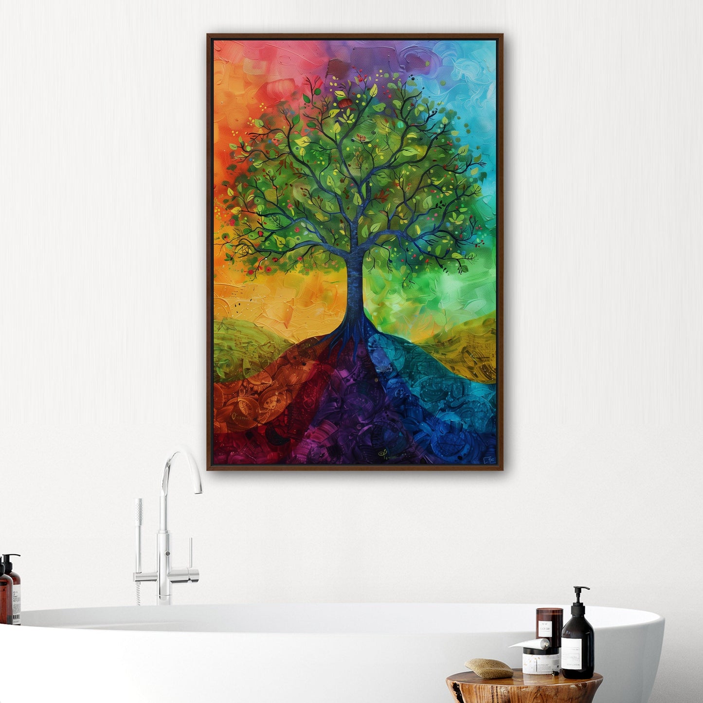 Abstract Tree of Life - Mystical Elegance