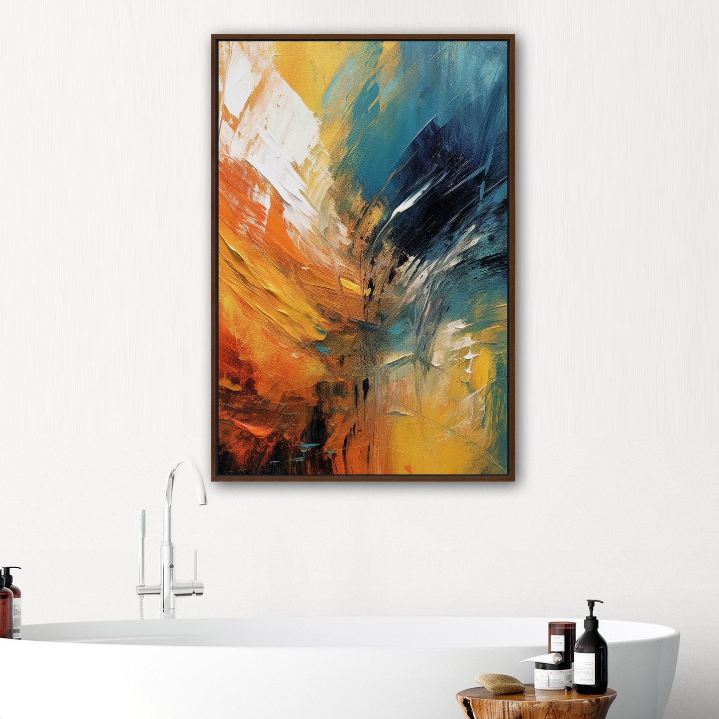 Transform your space with this mesmerizing artwork - Enchanted Brushstrokes