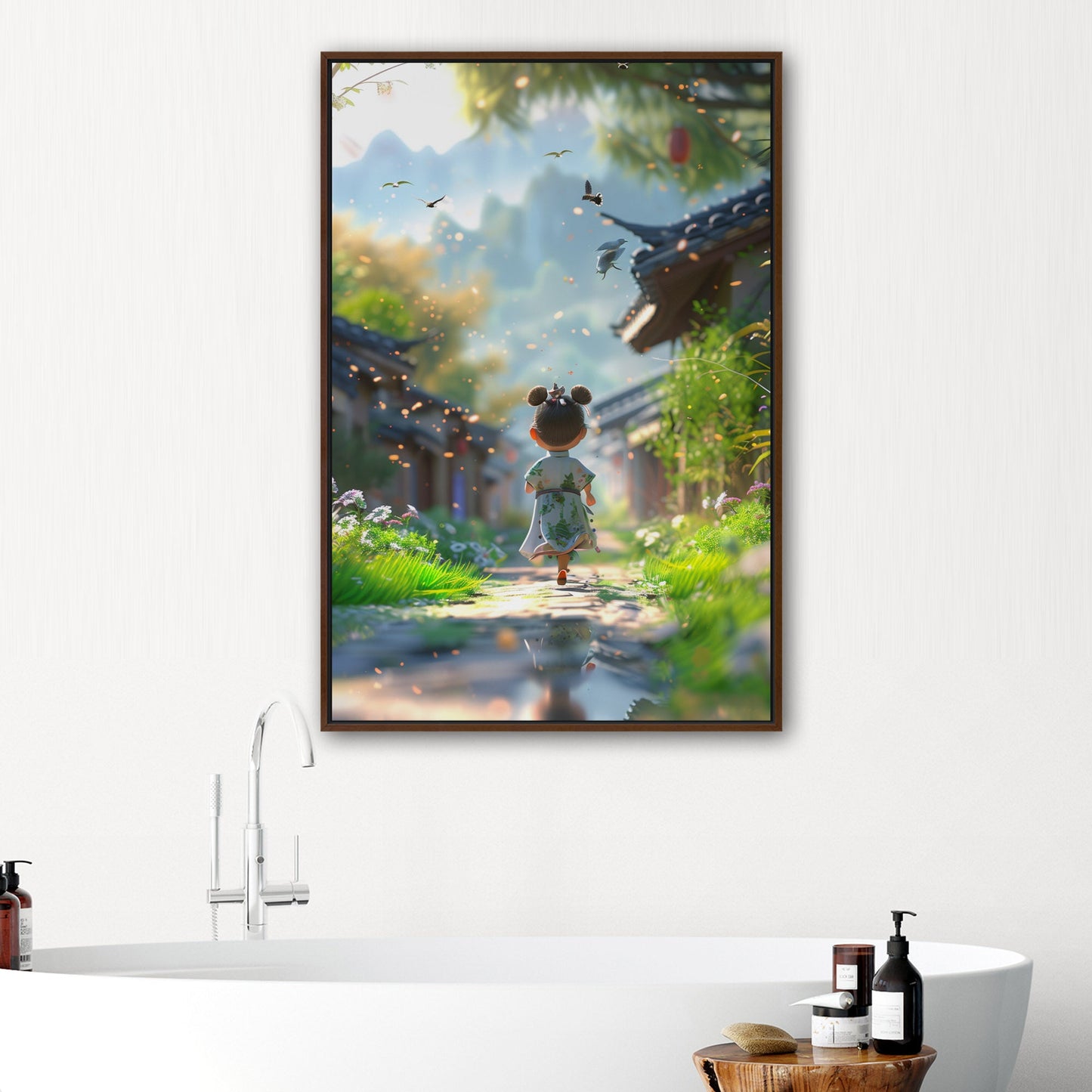 Rococo Impressionism Vintage Romanticism Surreal Beach - Dreamy Escape
