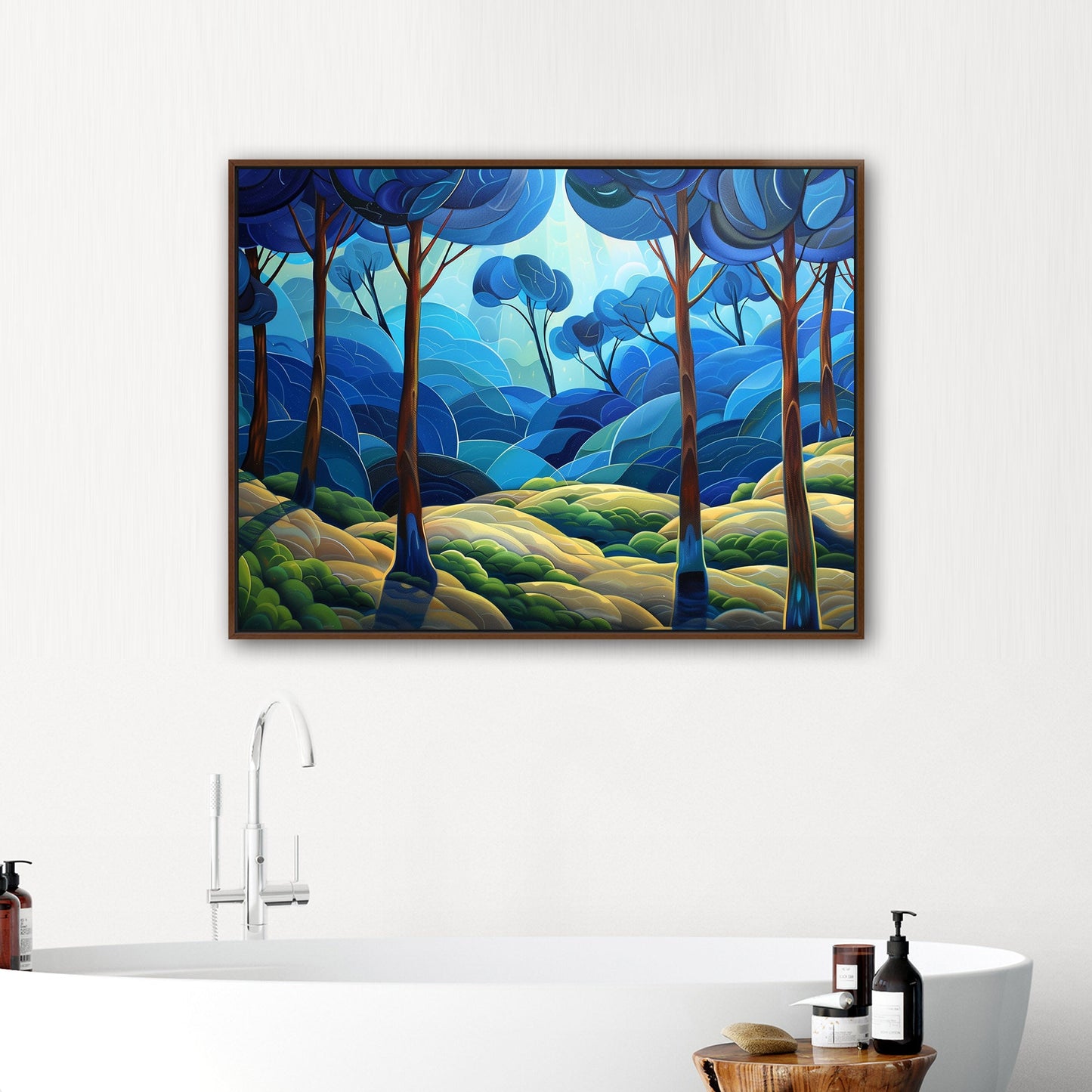 Fantasy Forest Vista - Enchanted Elegance