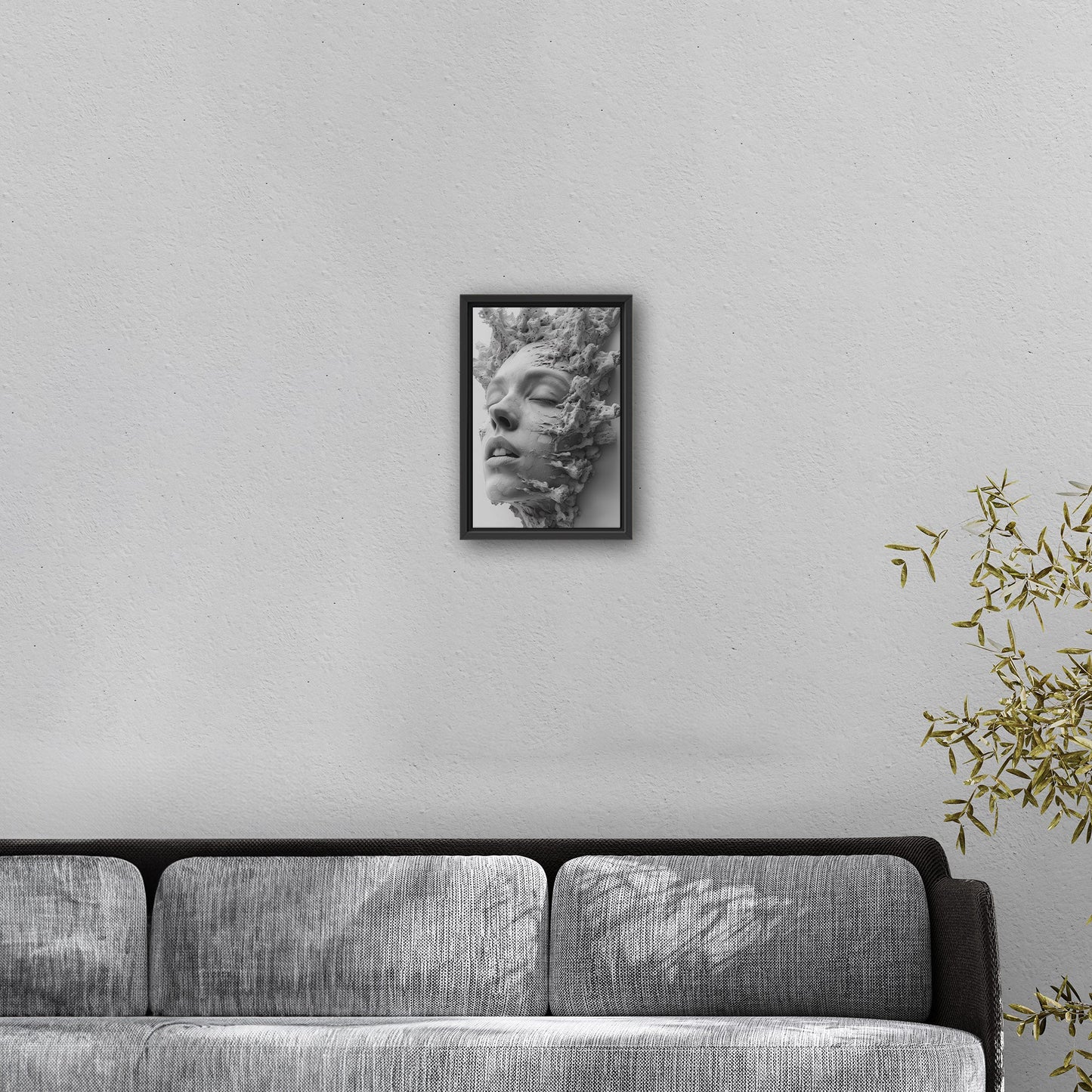 Abstract art meets modern sophistication - Enigmatic Elegance