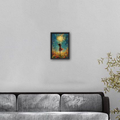 Vibrant, uplifting, energetic art for a lively Living Room - Joyful Dance