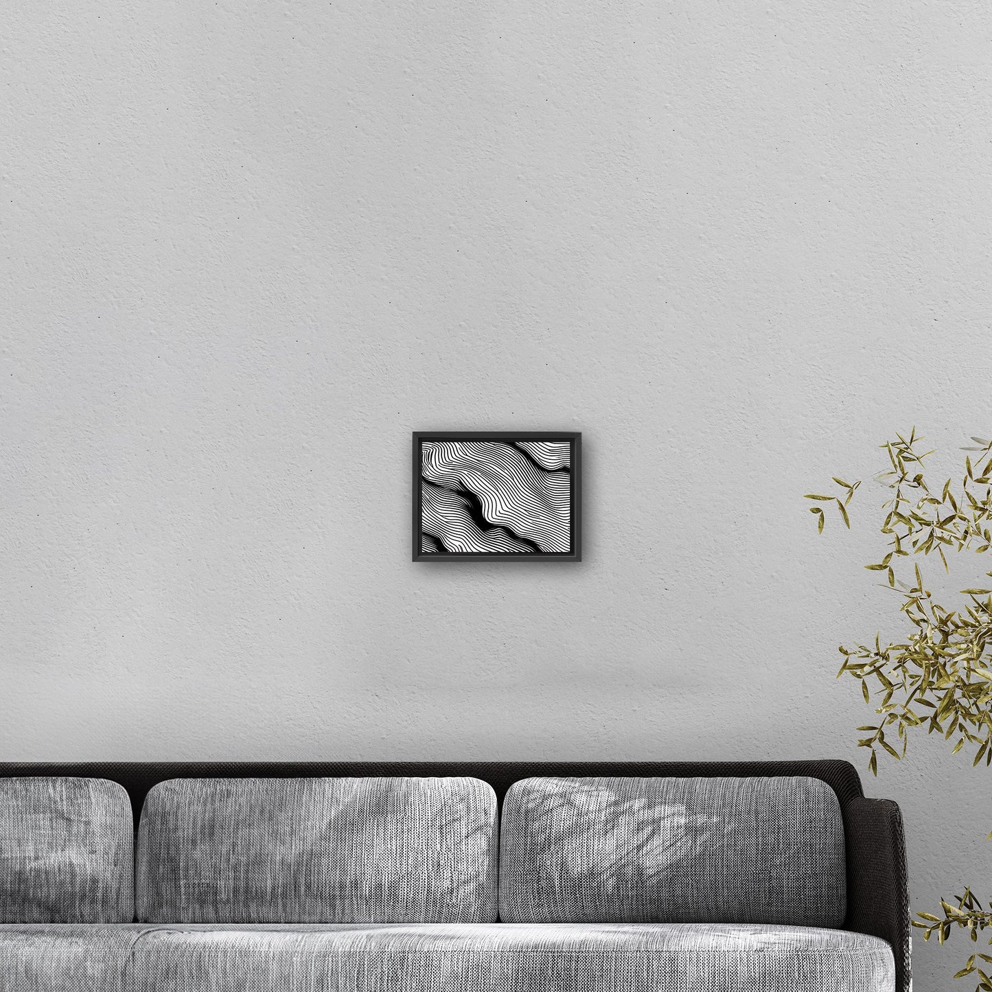 Elevate any space with sophisticated, intricate black and white wall art - Elegance Enigma