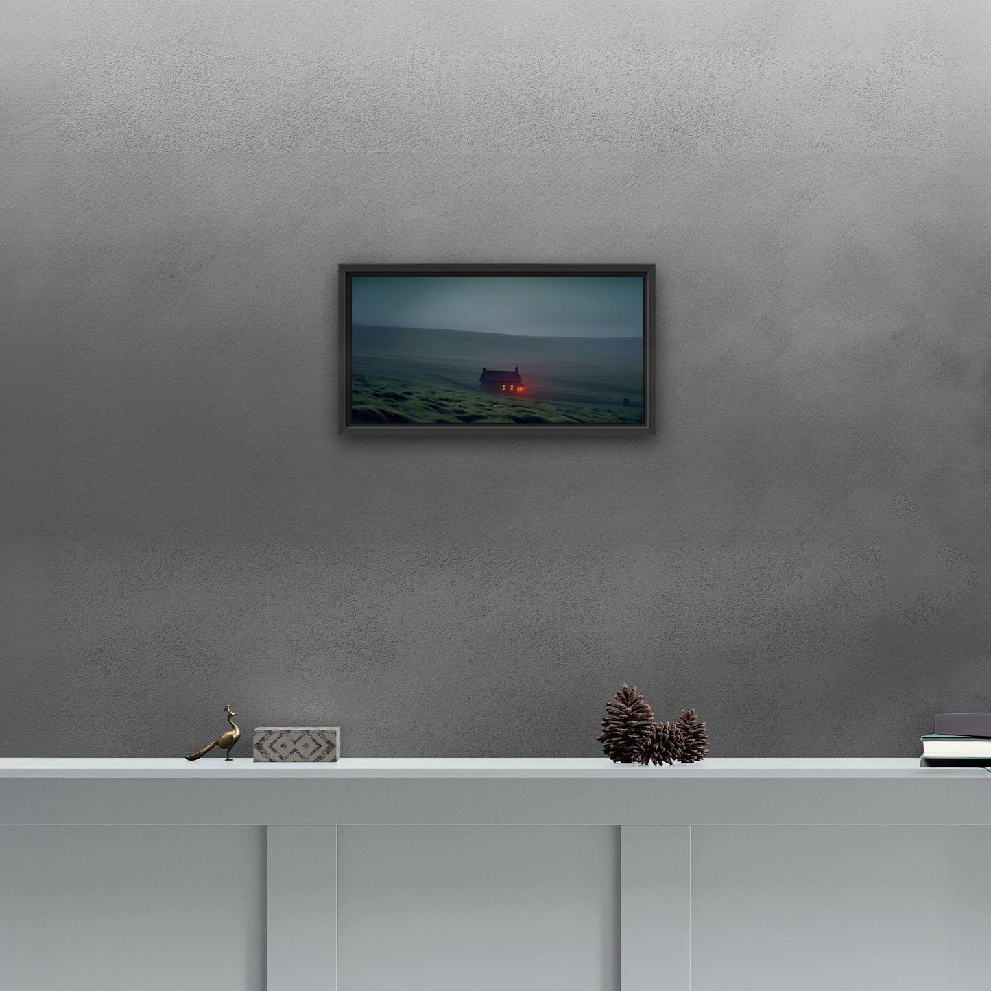 Brighten up your living room with a striking nocturnal scene - Enigmatic Glow