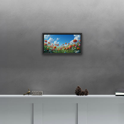 Vibrant, nature-inspired wall art - Enlivening Spring Garden