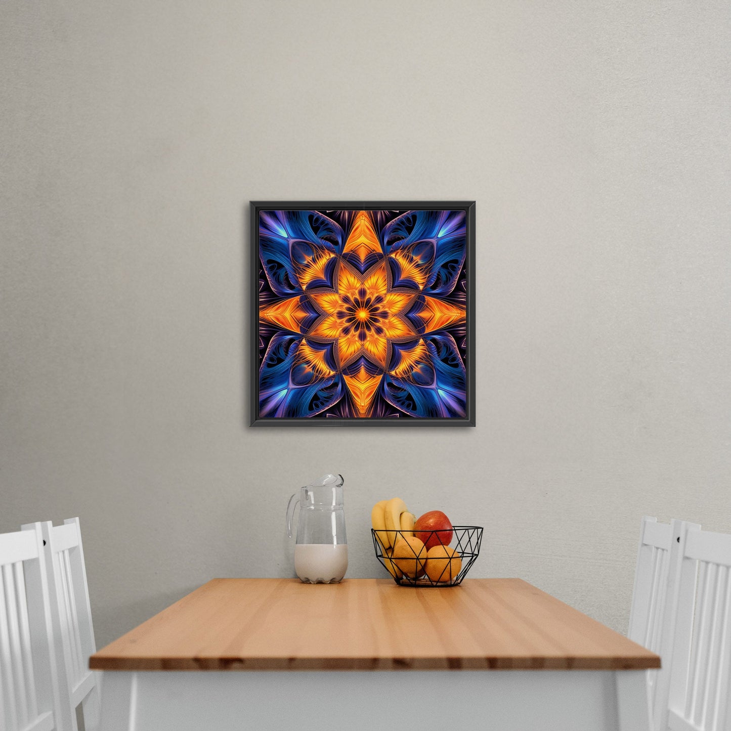 3D Symmetrical painting - Intricate Mathematical Patterns