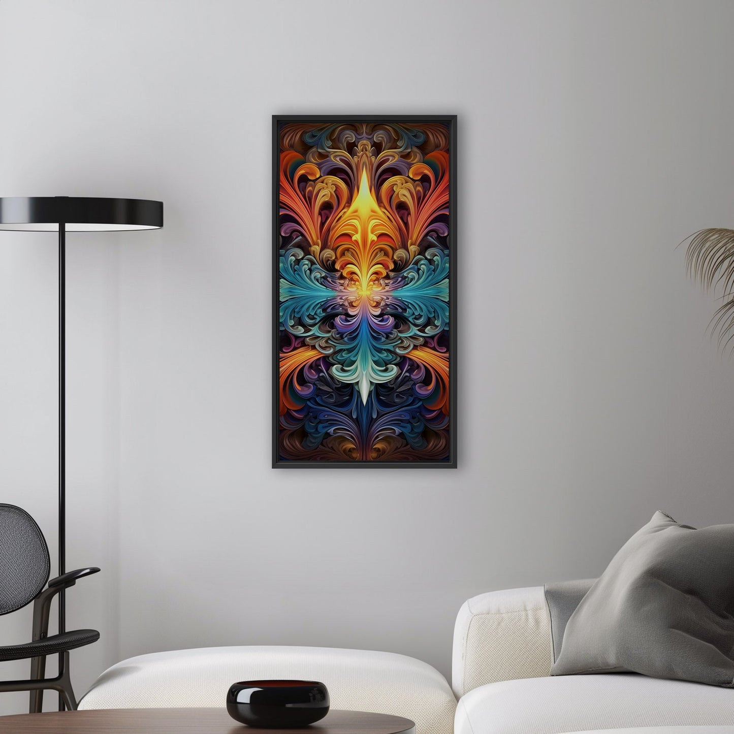 Intricate fractal art elevating your decor - Unique Elegance