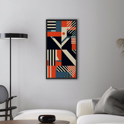 Bold geometric abstract pattern - Digital Masterpiece