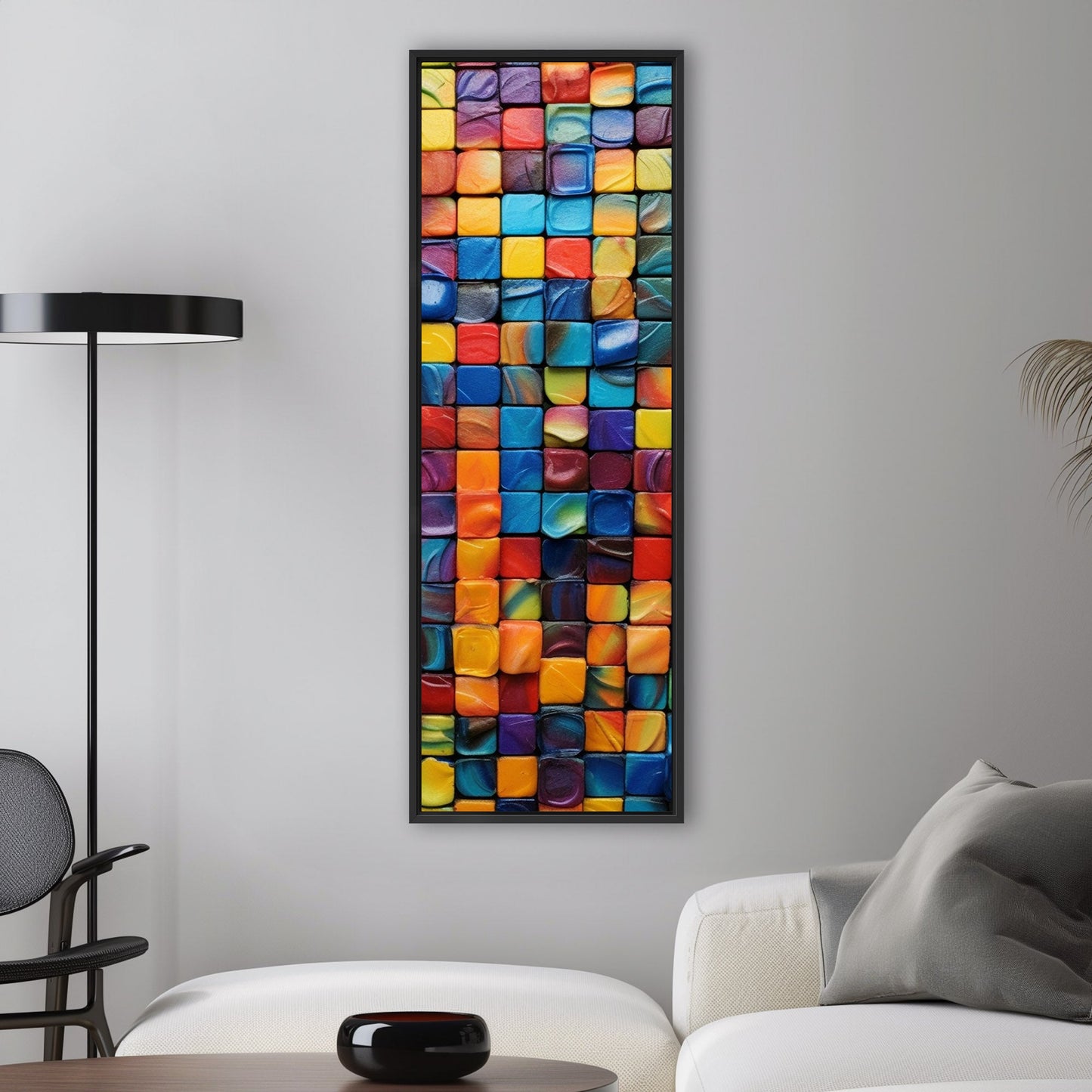 Mosaic Abstract Photorealistic Geometric Shapes - Mosaic Melody