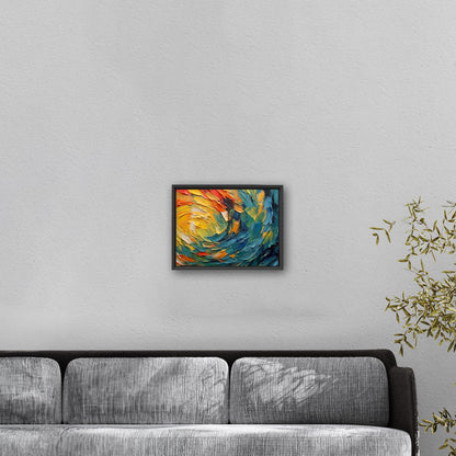 Artwork capturing essence of oil painting strokes - Whispering Echoes of Artistic Expression