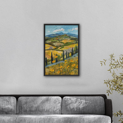 Umbria Countryside during spring - Floral Symphony