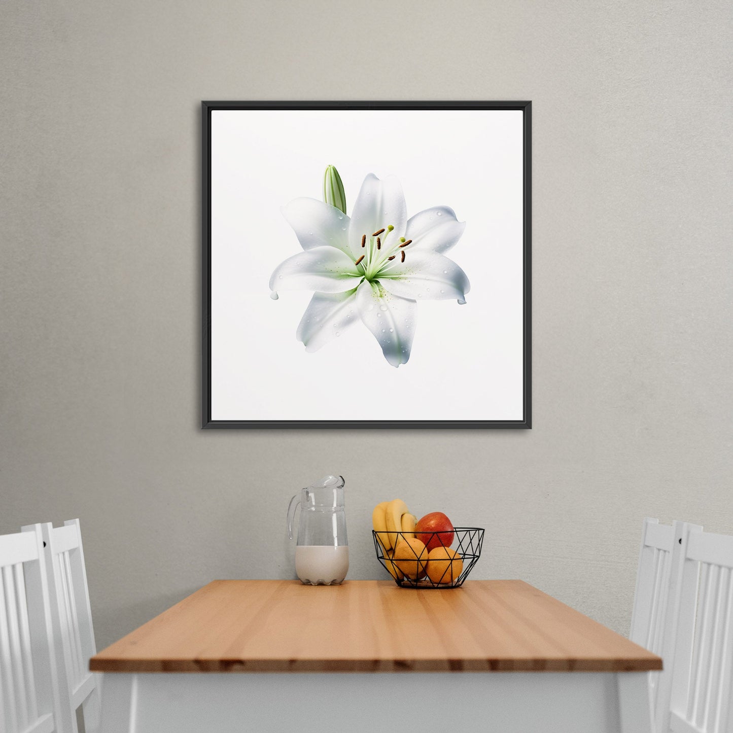 Elegant white lily, beauty, purity, floral - Tranquil Lily Dream