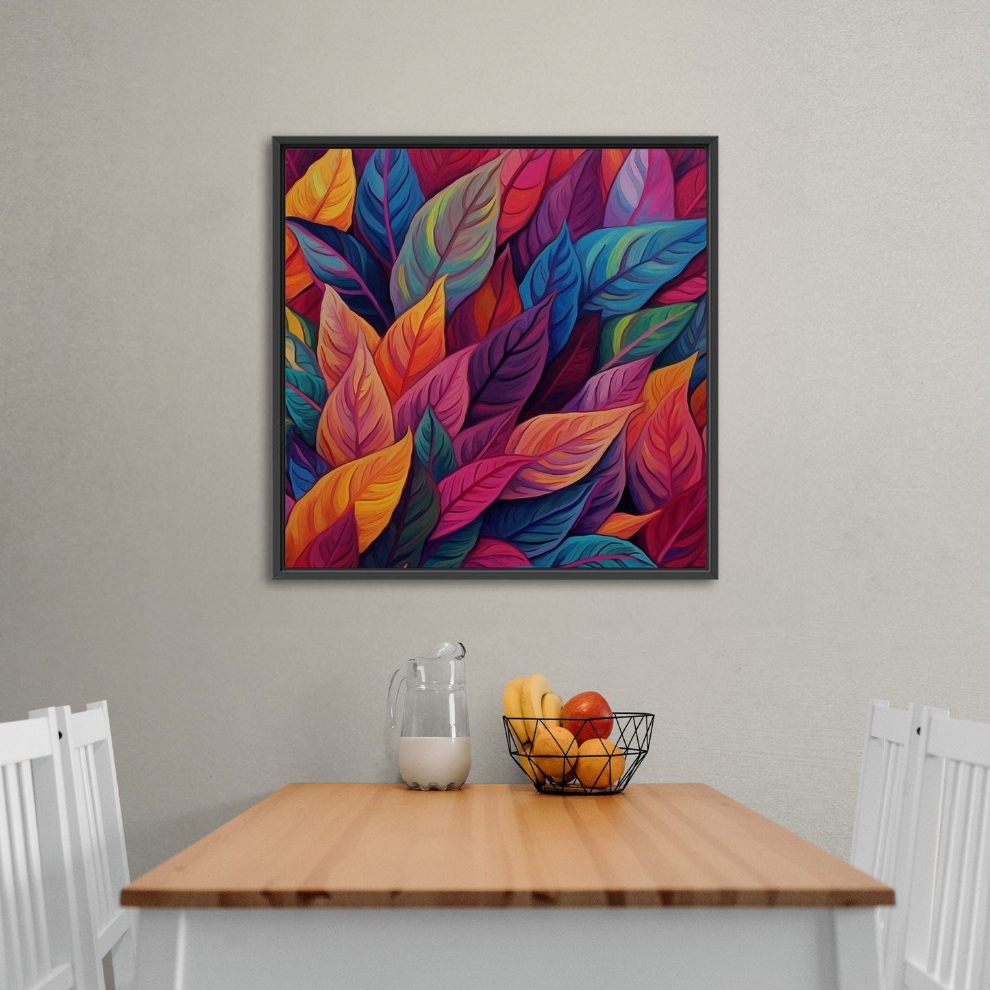 Painting of Autumn Leaves - Vivid Autumn Palette