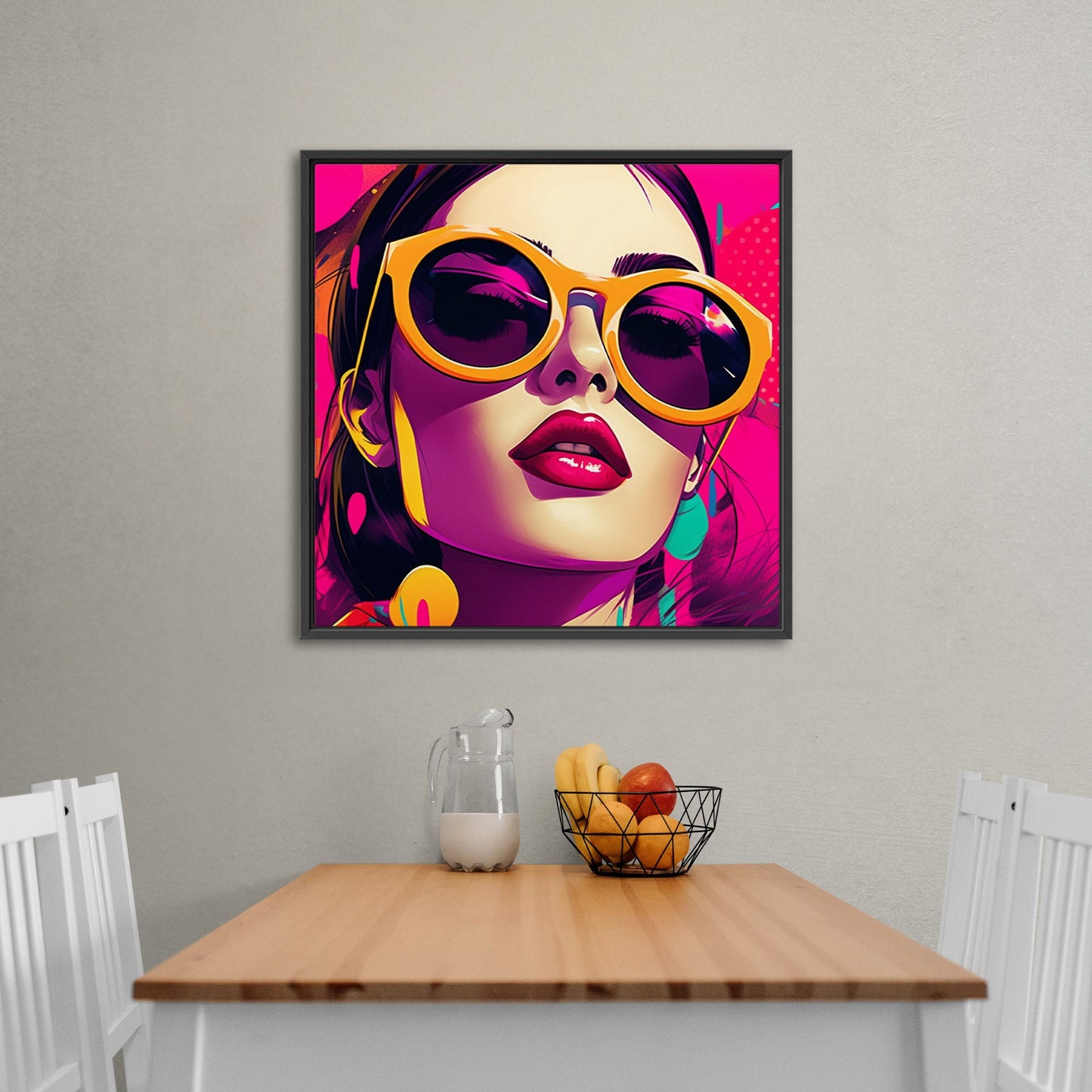 Pop Art Inspired Modern Render Portrait of a Woman - Power Pop: Bold Comic Chic Art