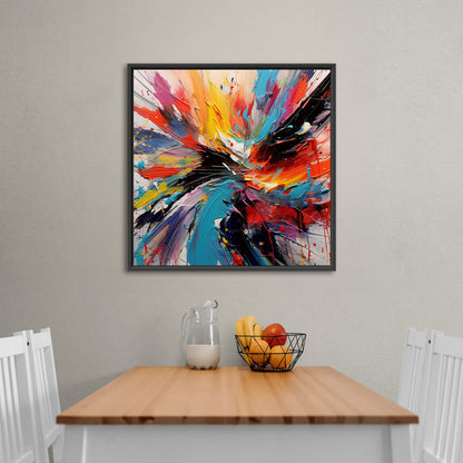 Immerse your space in dynamic, abstract art - Vivid Expression.