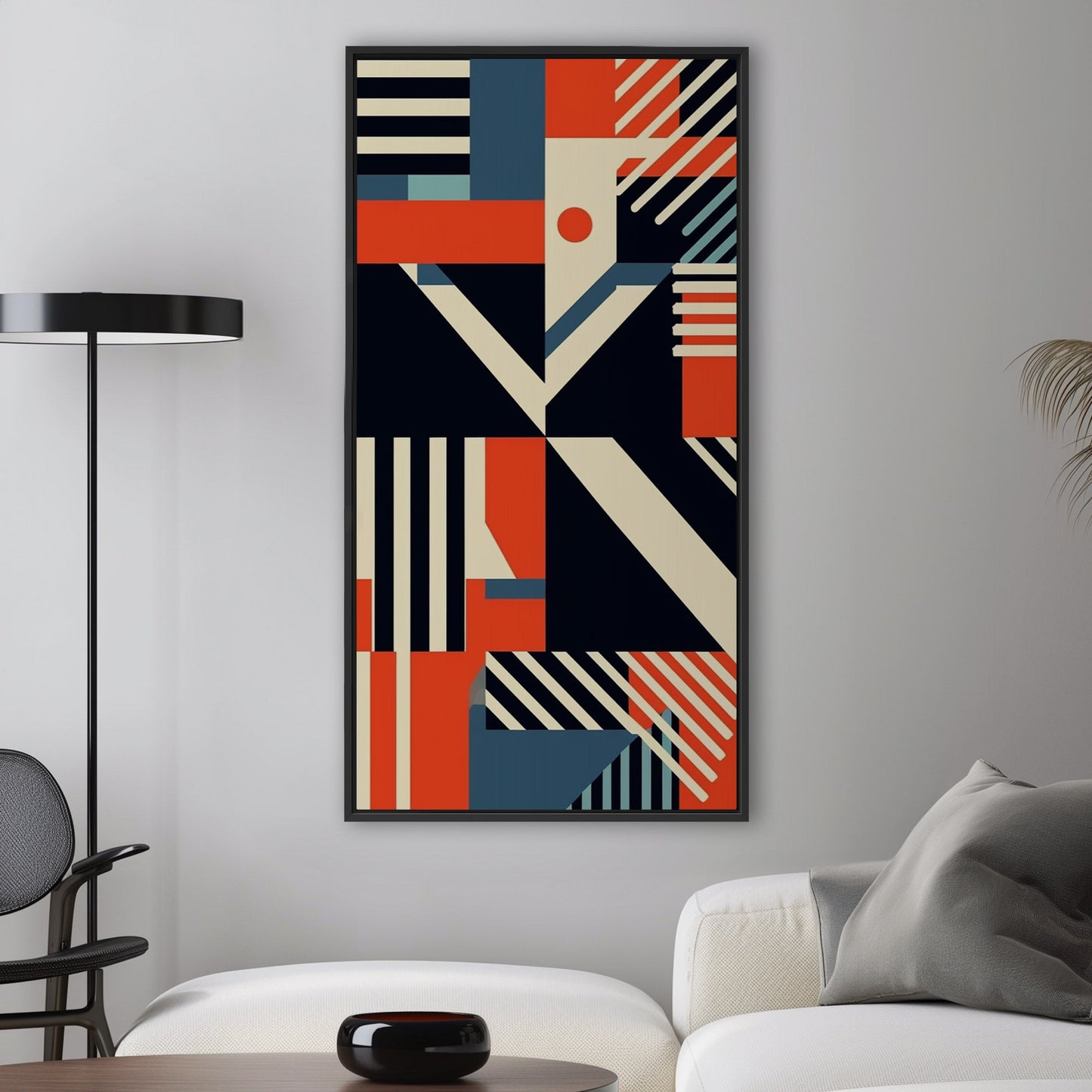 Bold geometric abstract pattern - Digital Masterpiece