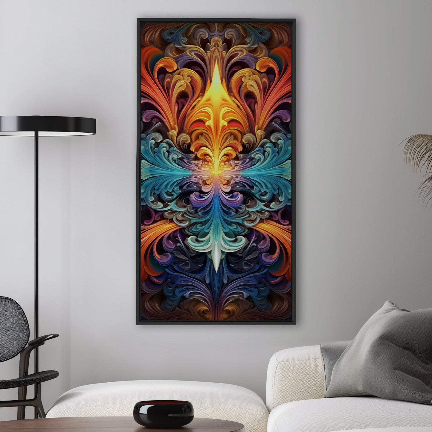 Intricate fractal art elevating your decor - Unique Elegance