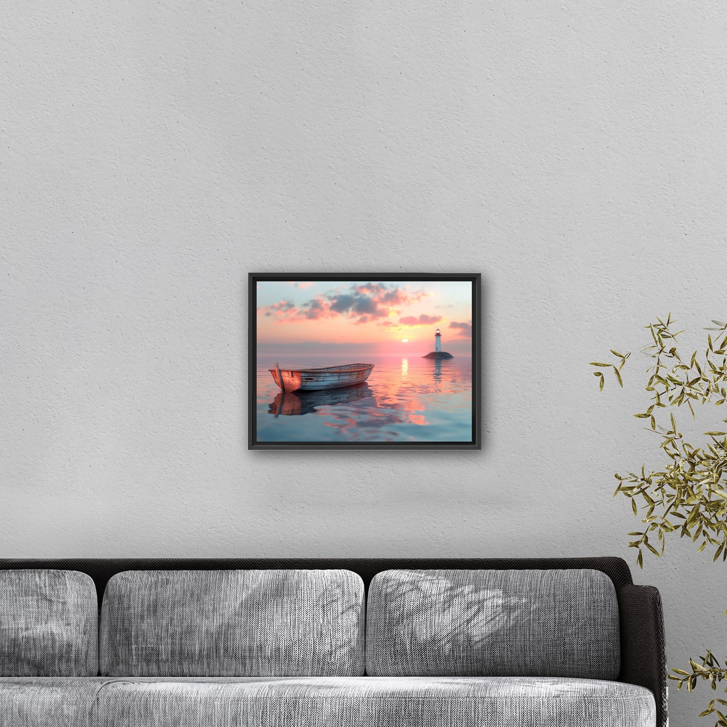 A mesmerizing digital masterpiece, evoking tranquil ocean serenity - Serene Seascape