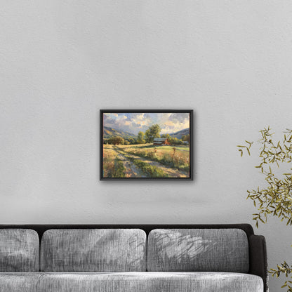 Landscape oil painting - Exquisite Elegance